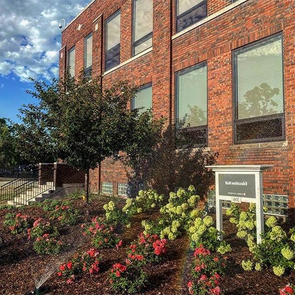 Education Hall Exterior